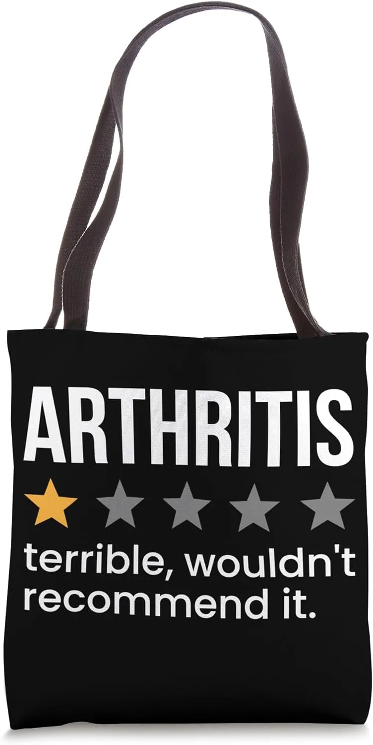 Arthritis One Star Rating Arthritis Awareness Tote Bag