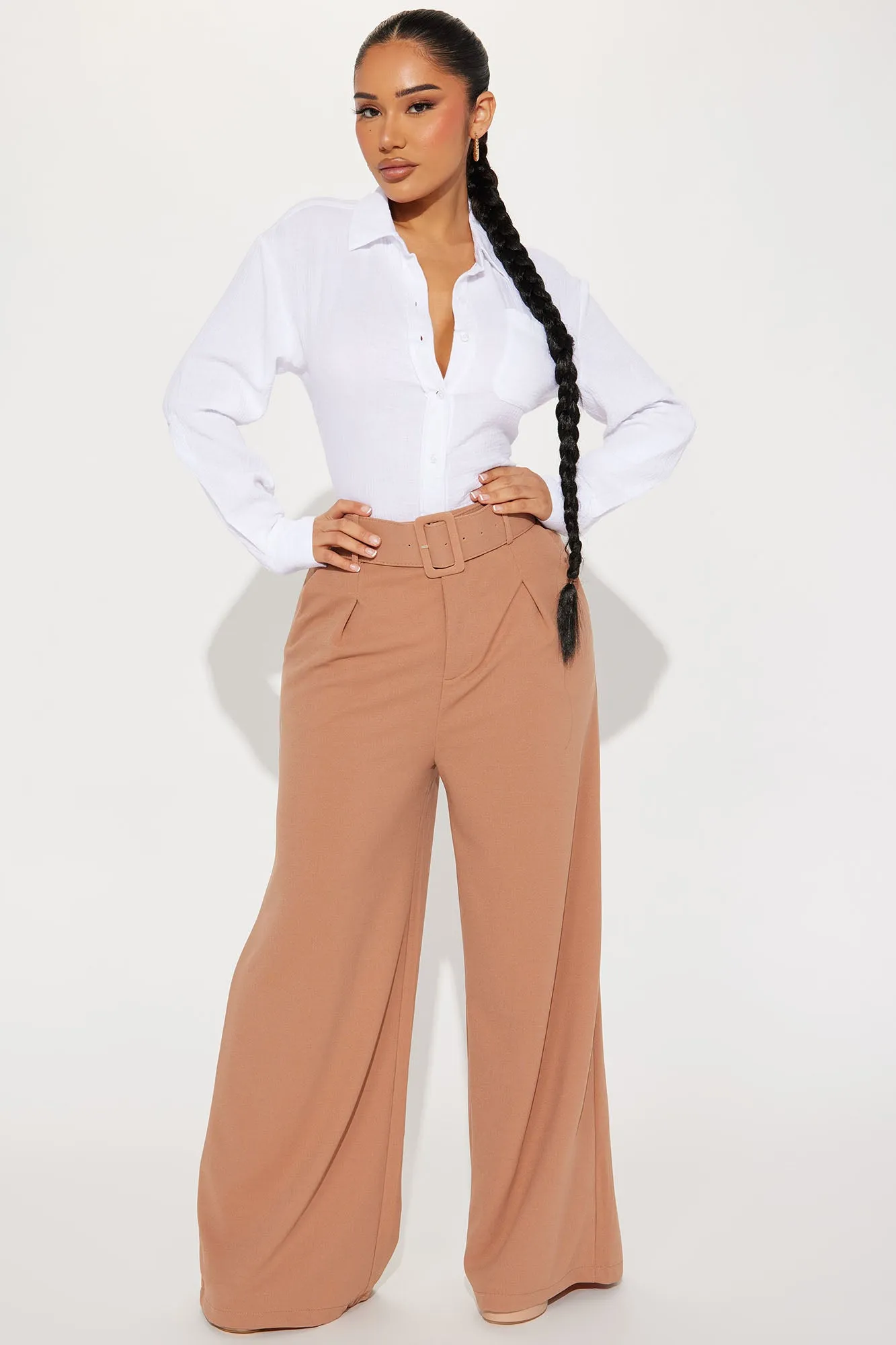 Azalea Gauze Shirt - White