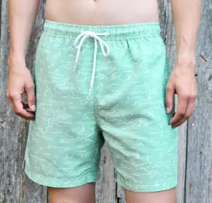 Barbuda Trunk - VI Map Zephyr Green
