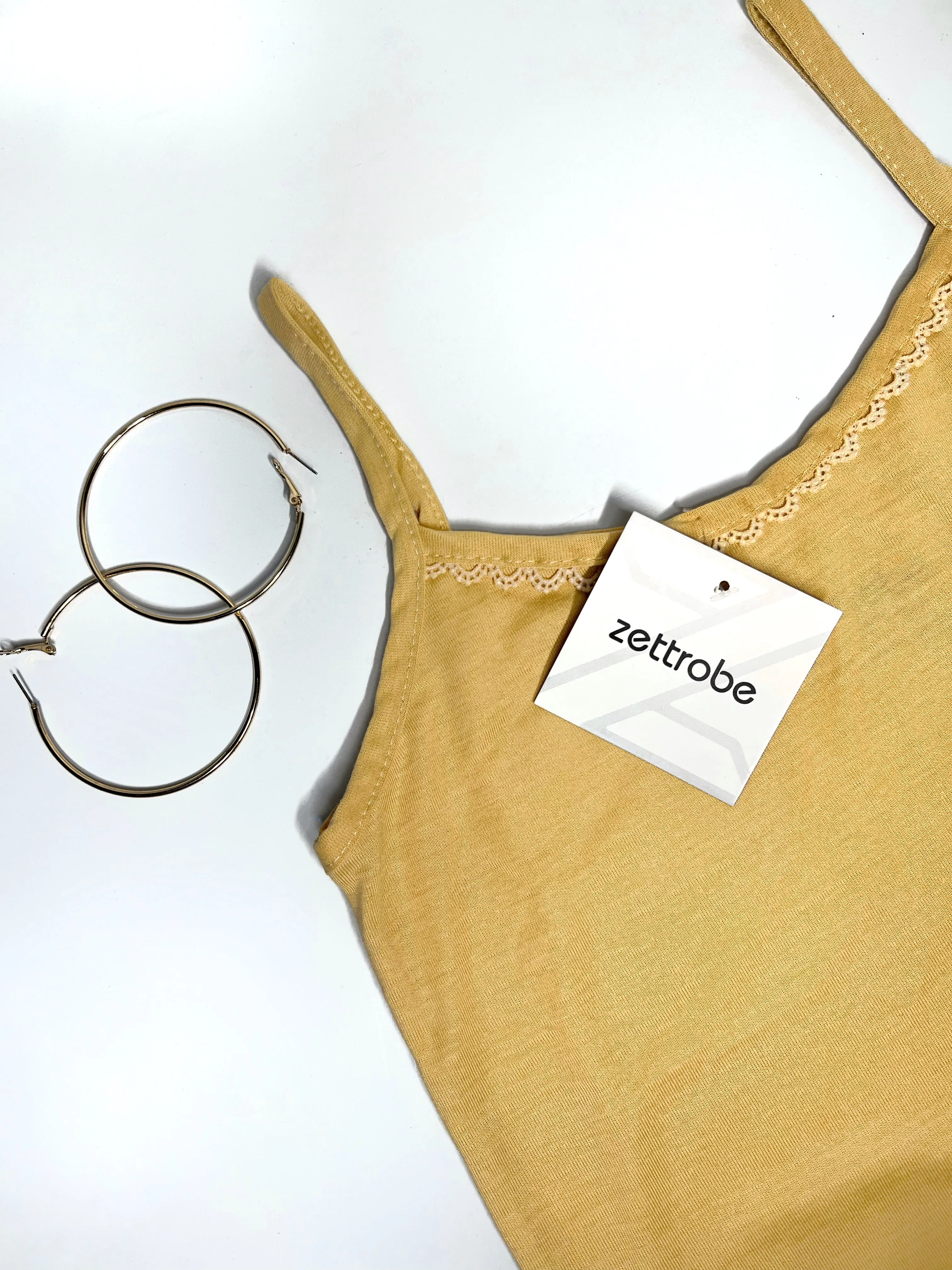 BASICS Solid Cami Top