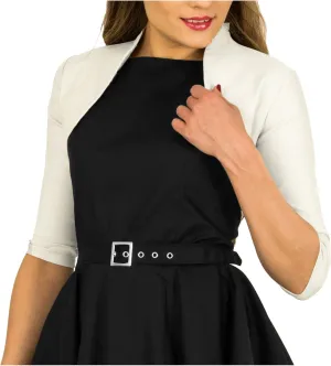 BlackButterfly Tailored 3/4 Sleeve Bolero