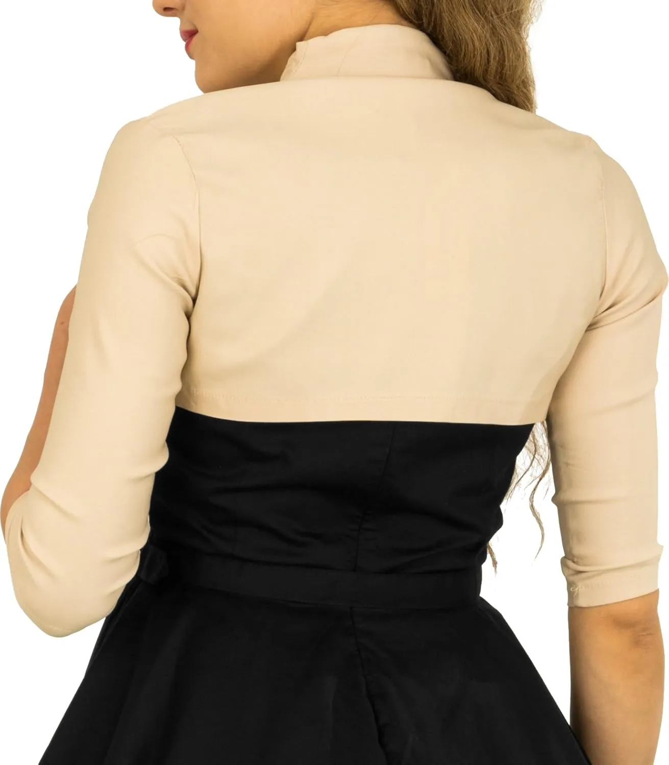 BlackButterfly Tailored 3/4 Sleeve Bolero