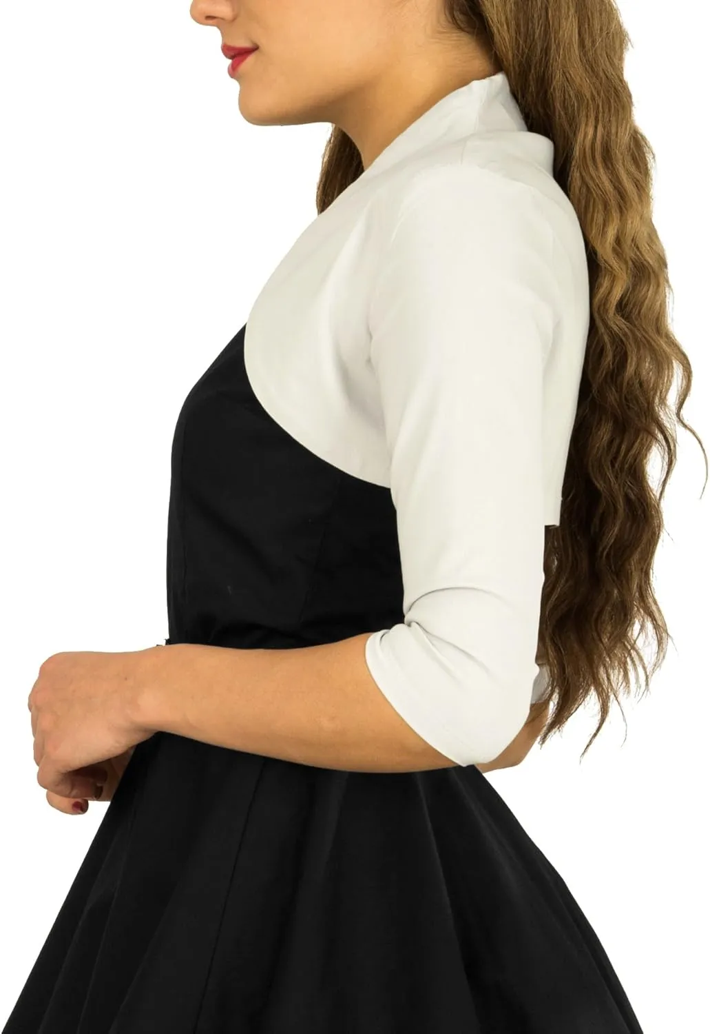 BlackButterfly Tailored 3/4 Sleeve Bolero
