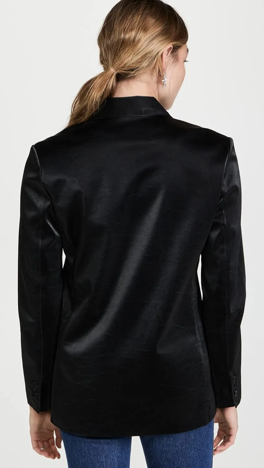 [BLANKNYC] Womens Luxury Clothing Oversized Blazzer with Pockets, Comfortable & Stylish Coat