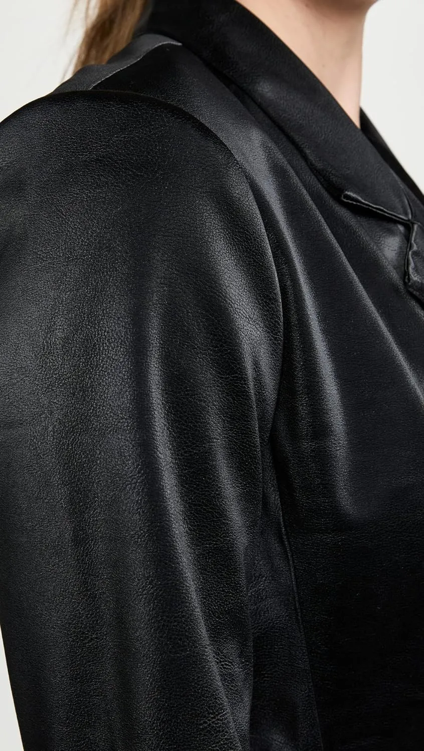 [BLANKNYC] Womens Luxury Clothing Oversized Blazzer with Pockets, Comfortable & Stylish Coat