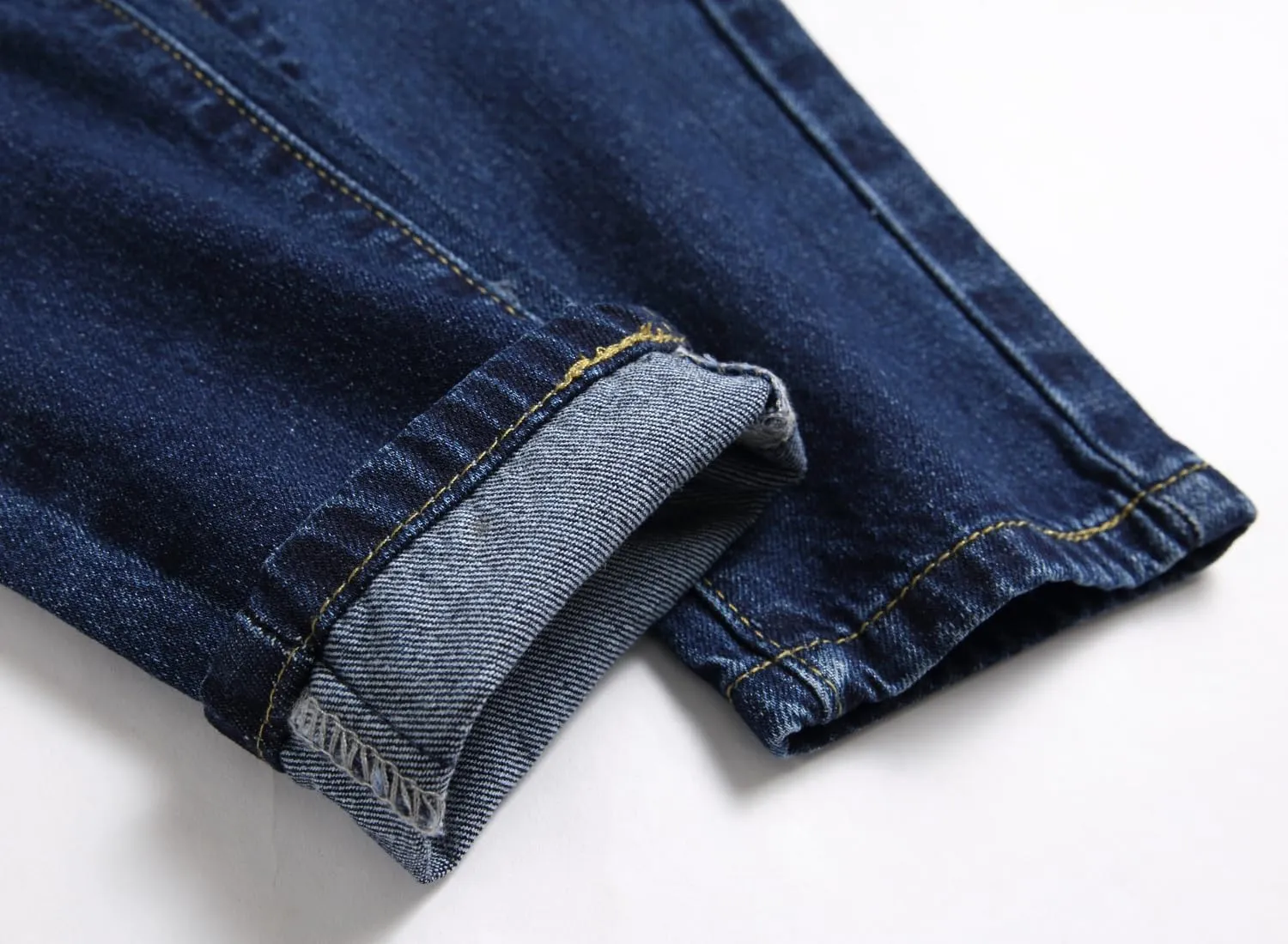 Boys' Skinny Fit Stretch Denim Jeans 5-Pocket Style Washed Fashion Basic Denim Jeans Pants