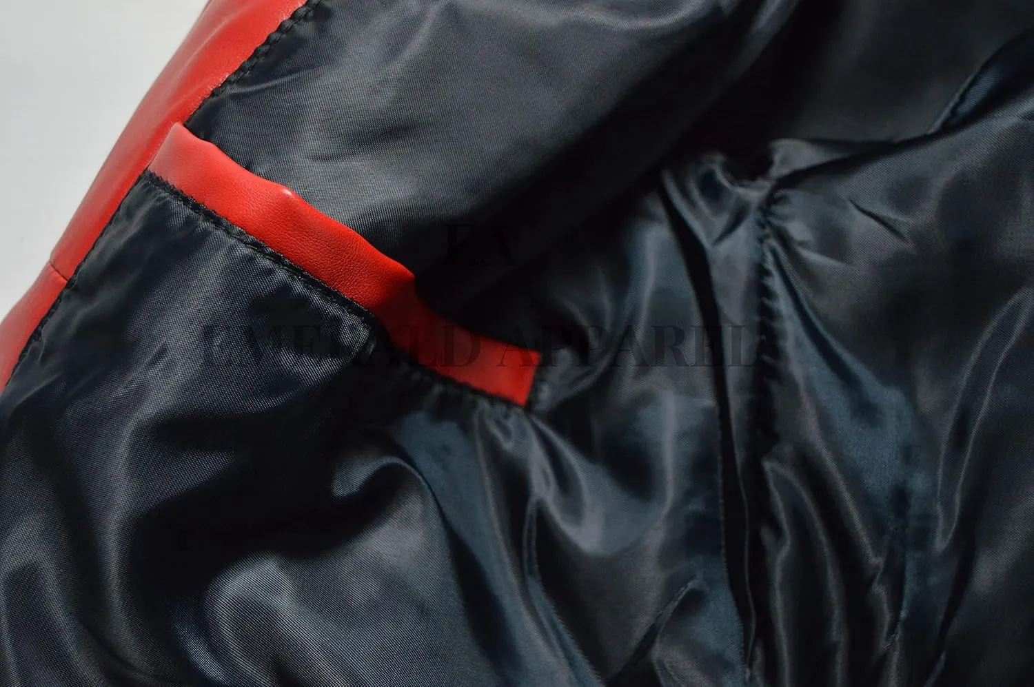Burt Reynolds Smokey And The Bandit Out PU & Faux Synthetic Red Leather Jacket