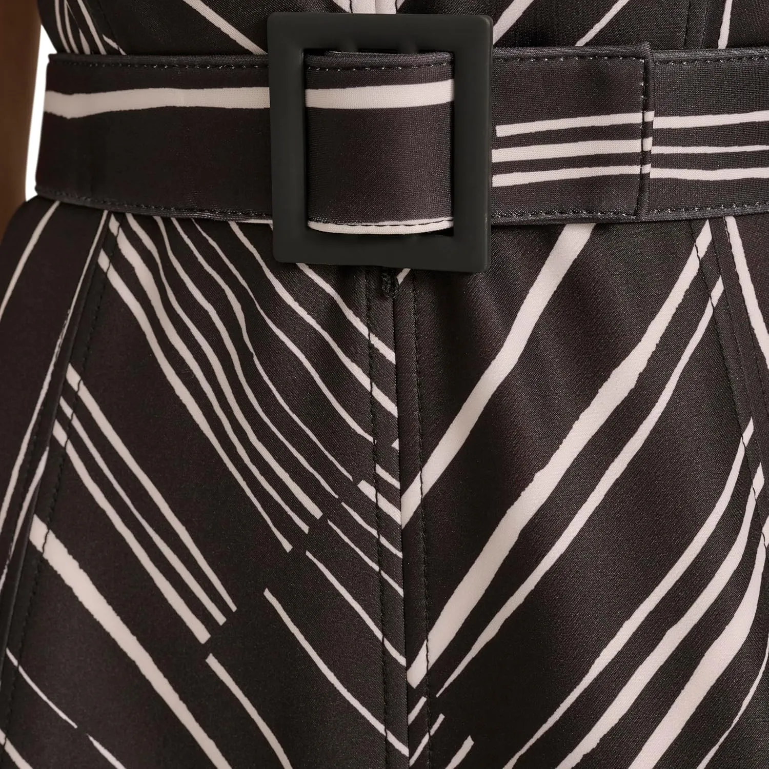 Calvin Klein Women's Belt Scuba Aline Dress