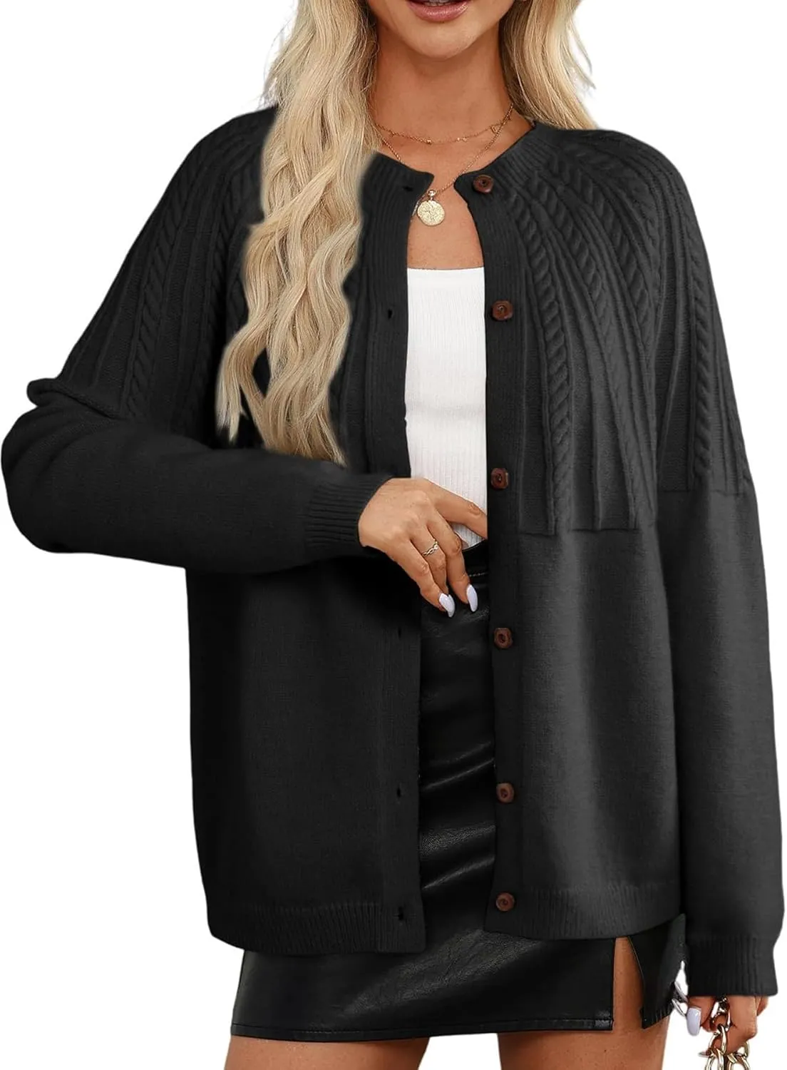 Cardigan Sweaters for Women Long Sleeve Soft Long Lightweight Knitted