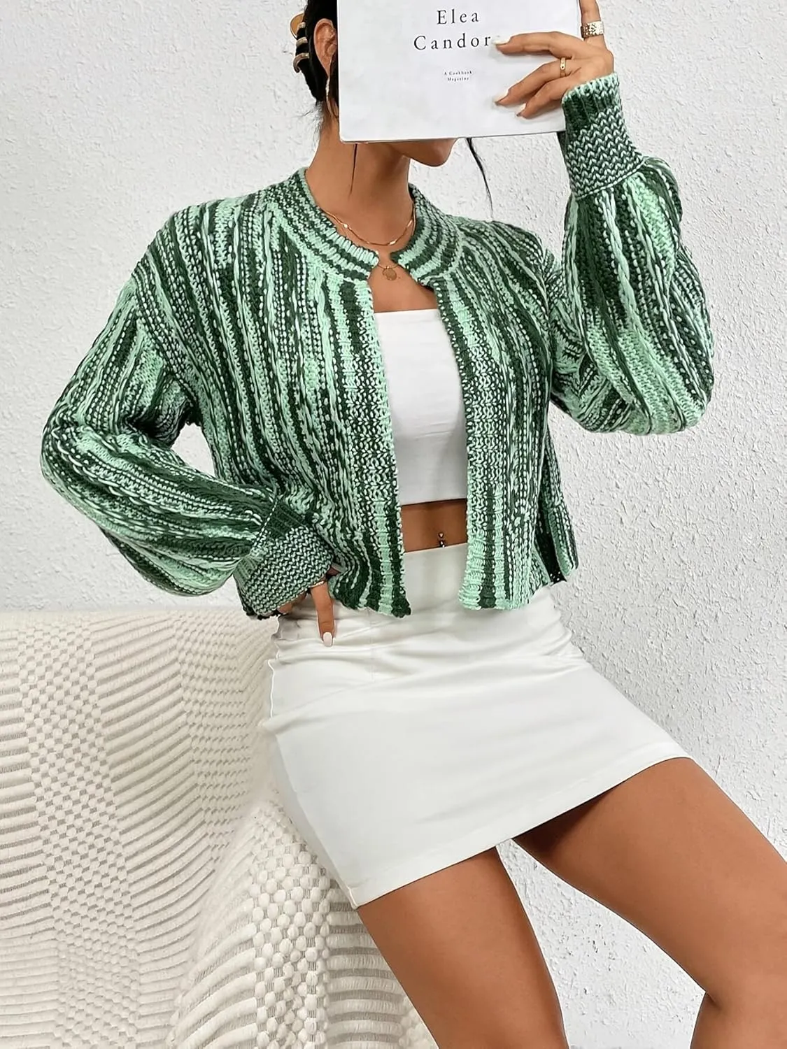 Cardigan Sweaters for Women Long Sleeve Soft Long Lightweight Knitted