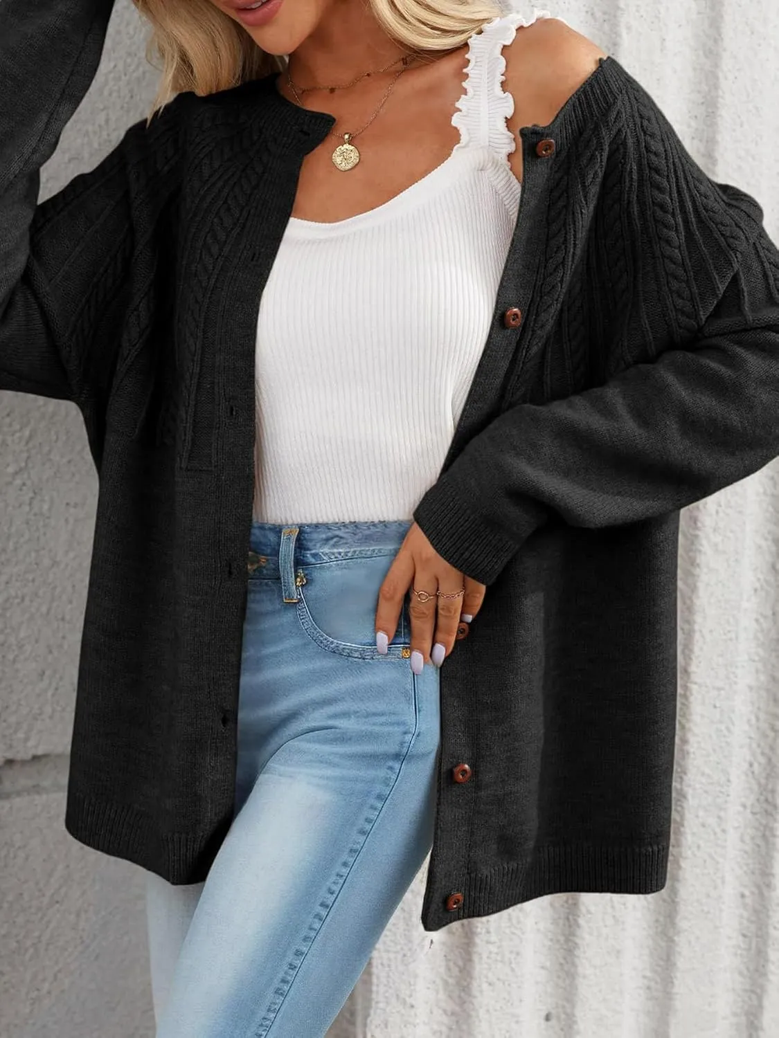 Cardigan Sweaters for Women Long Sleeve Soft Long Lightweight Knitted