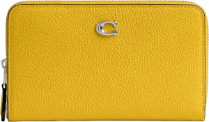 Coach Medium Zip Around, Canary