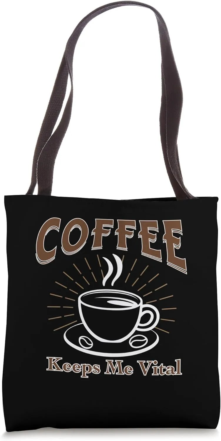 Coffee Medical Assistant Funny Nurse Doctors Quotes Tote Bag
