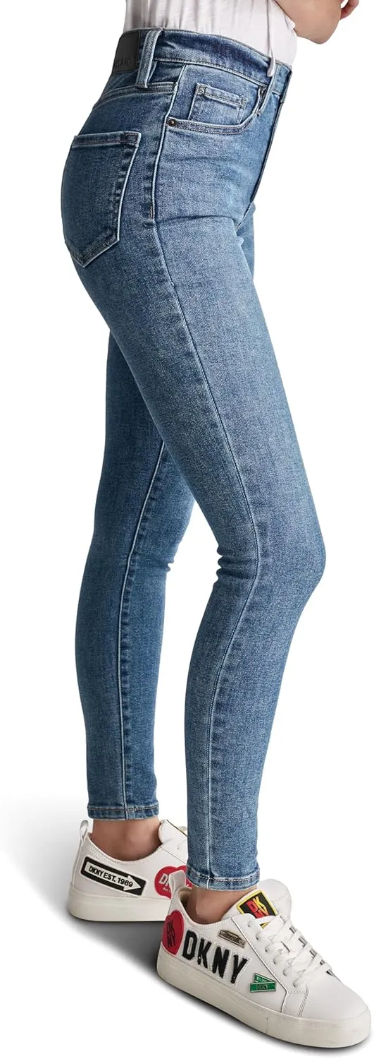 DKNY Womens Bleecker Shaping Skinny Jeans