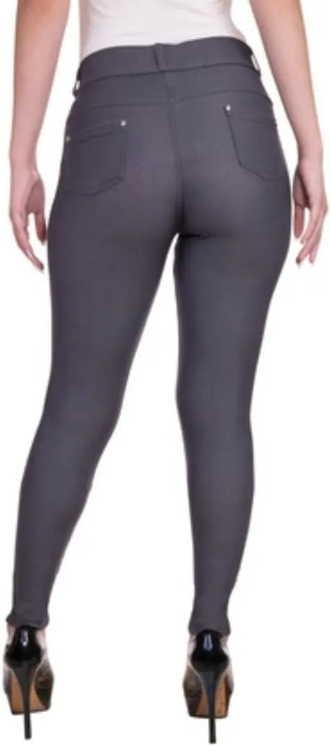 EAG Jeggings for Women's Comfortable Cotton Blend Stretch Leggings Look Denim Jeggings with Pockets (Available in Plus Size)