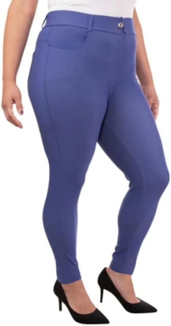 EAG Jeggings for Women's Comfortable Cotton Blend Stretch Leggings Look Denim Jeggings with Pockets (Available in Plus Size)