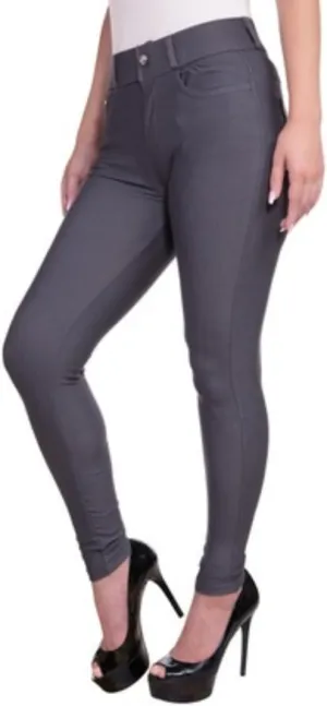 EAG Jeggings for Women's Comfortable Cotton Blend Stretch Leggings Look Denim Jeggings with Pockets (Available in Plus Size)