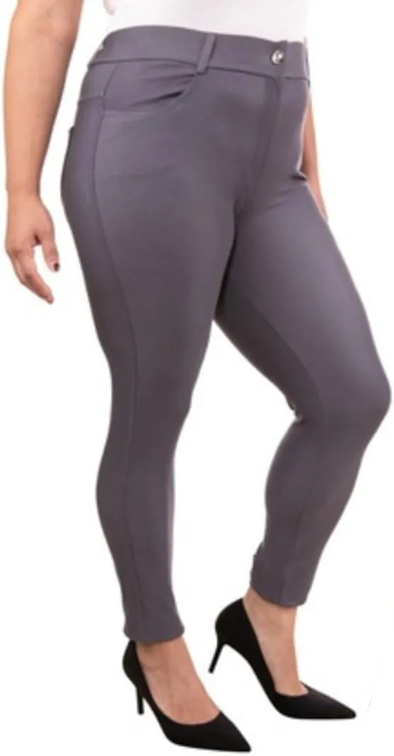 EAG Jeggings for Women's Comfortable Cotton Blend Stretch Leggings Look Denim Jeggings with Pockets (Available in Plus Size)