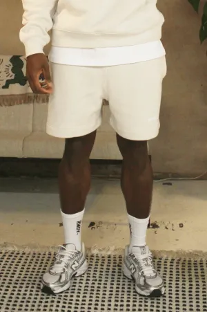 Ecru All Stars Jogger Shorts