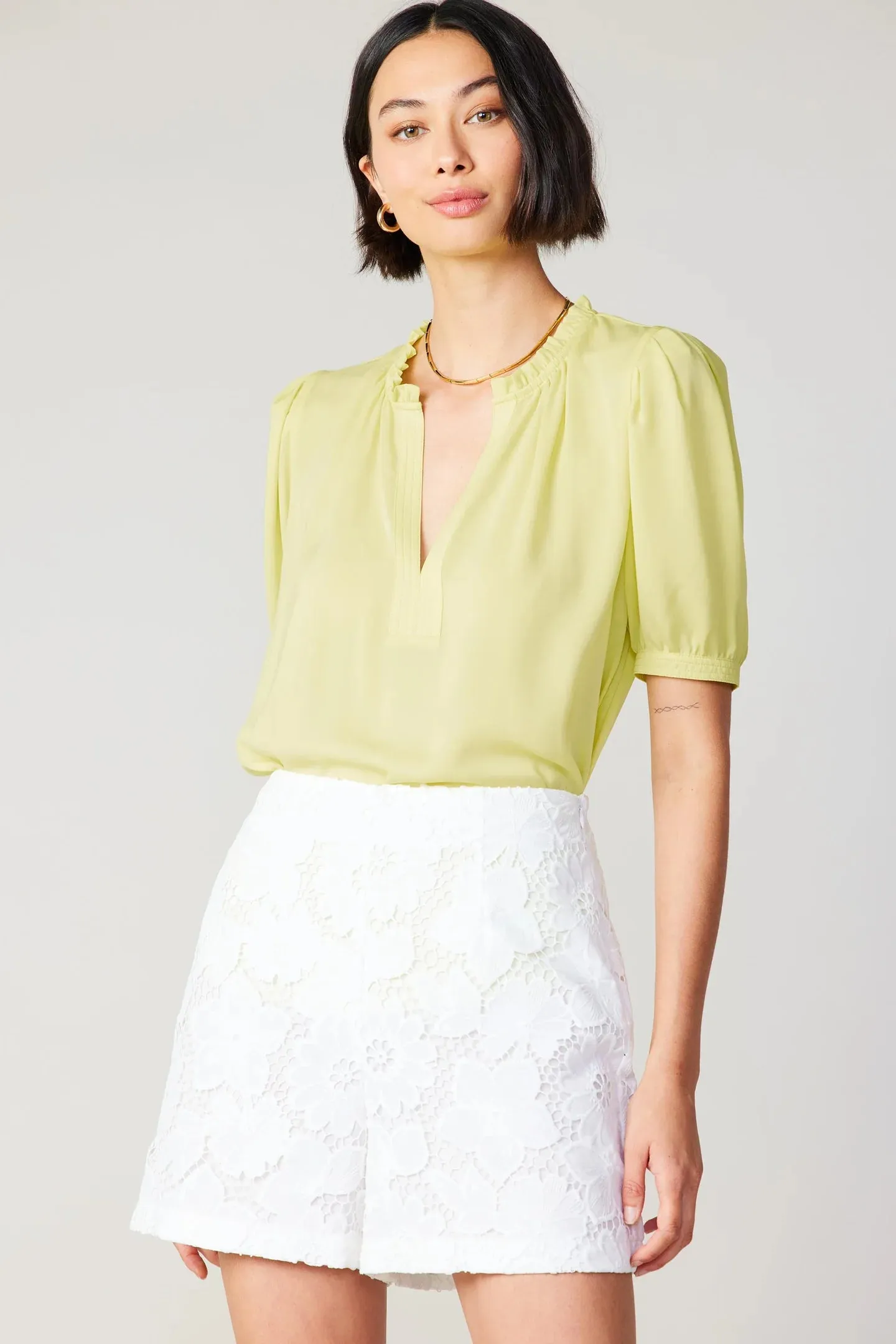 Floral Lace Short