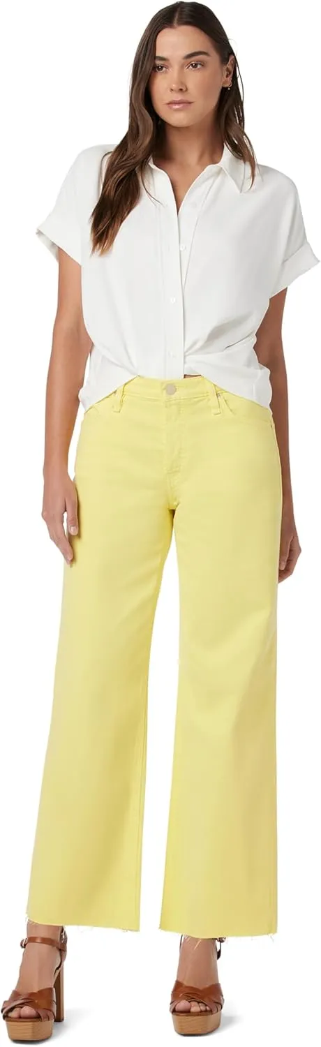 HUDSON Women's Rosie High-Rise Wide Leg Ankle