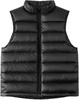 Kids Winter Thicken Puffer Down Jacket Vest 2025 Zip Warm Waistcoat Boys Girls Sleeveless Outerwear 4-16 Years Old