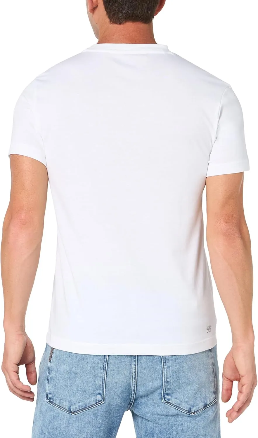 Lacoste Men's Short Sleeve Regular Fit Sports Performance Graphic Tee Shirt