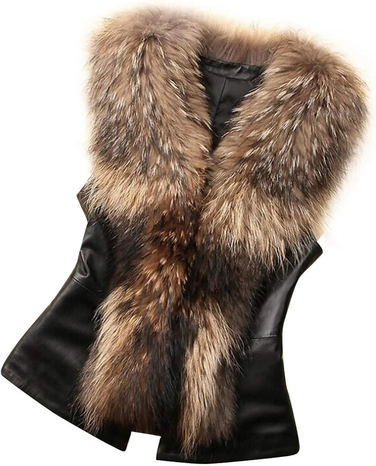 LCMTWX Women Fluffy Faux Fur Coat Women Long Jacket Faux Sleeve Short Warm Women's Coat Fluffy Short Coat Outerwear Pink