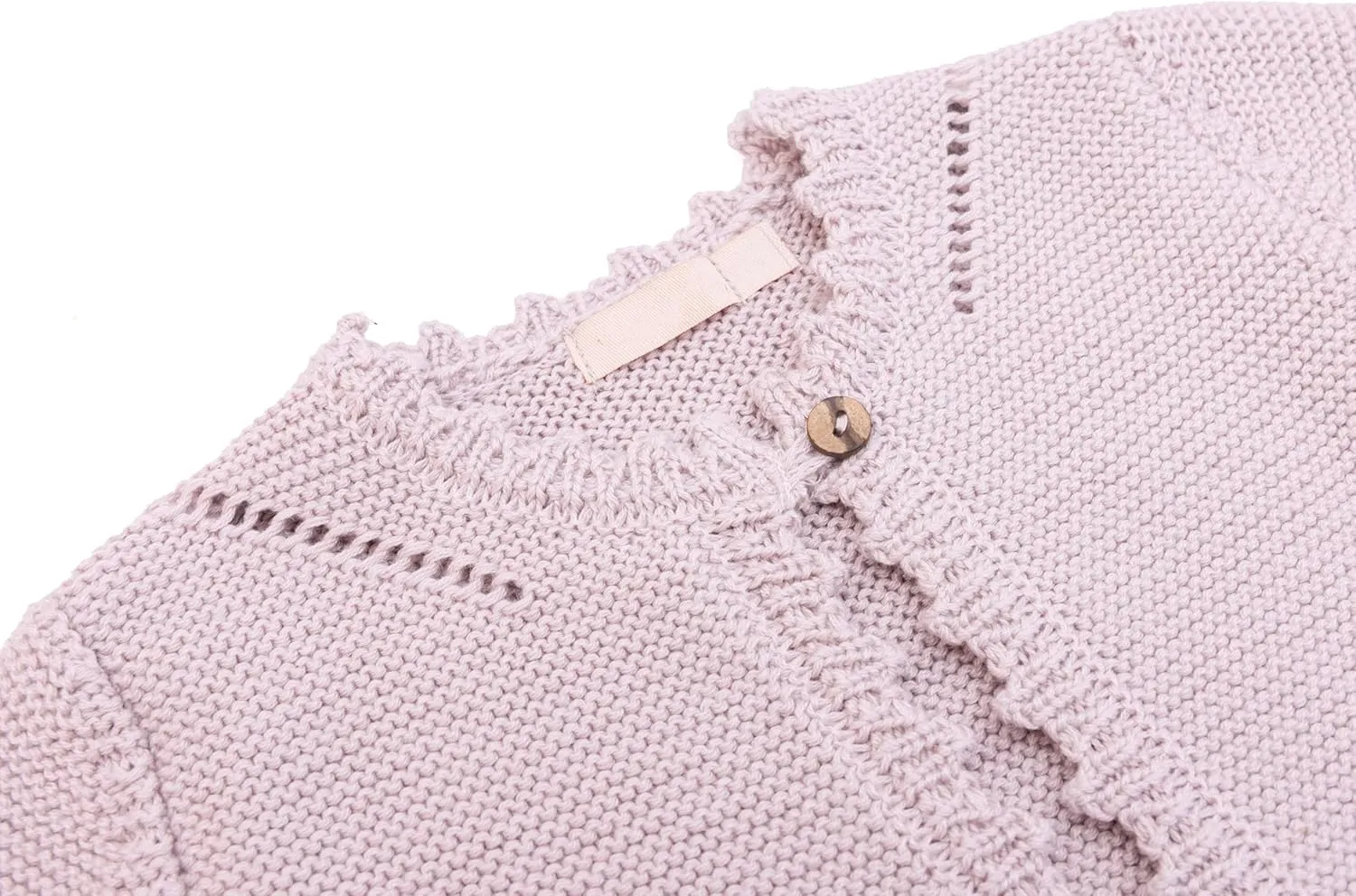 Lilax Baby Girls' Long Sleeve Shrug, Knit Girls Cardigan, Childrens Bolero