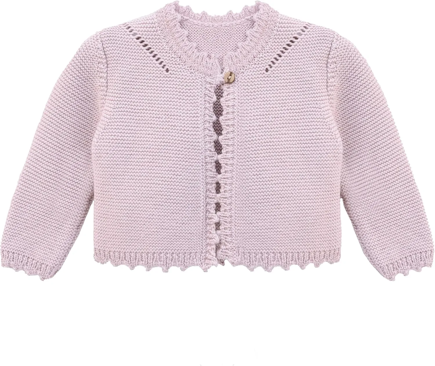 Lilax Baby Girls' Long Sleeve Shrug, Knit Girls Cardigan, Childrens Bolero