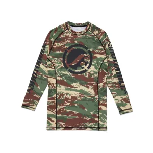 LS Training Rash Guard (Green Camo)