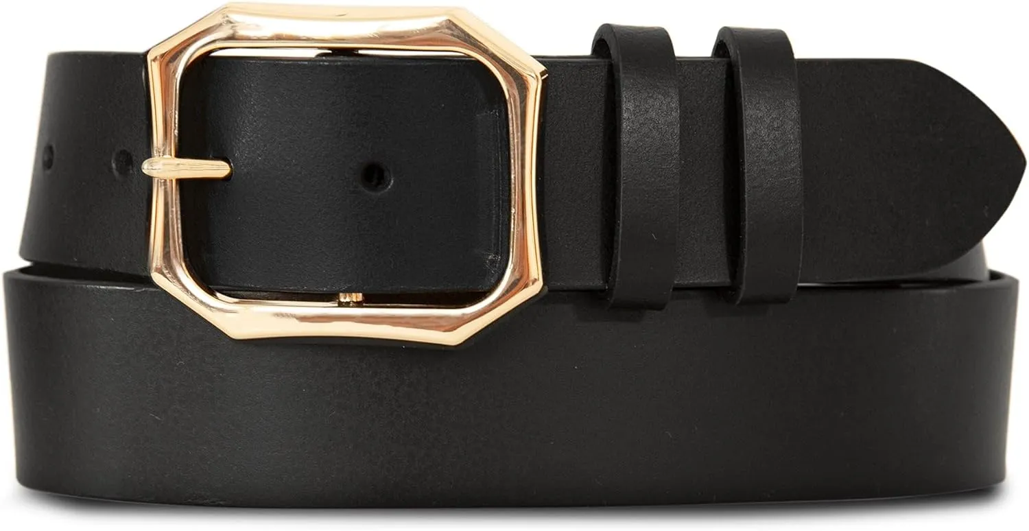 Lucky Brand Women's Leather Bold Fashion Statement Belts