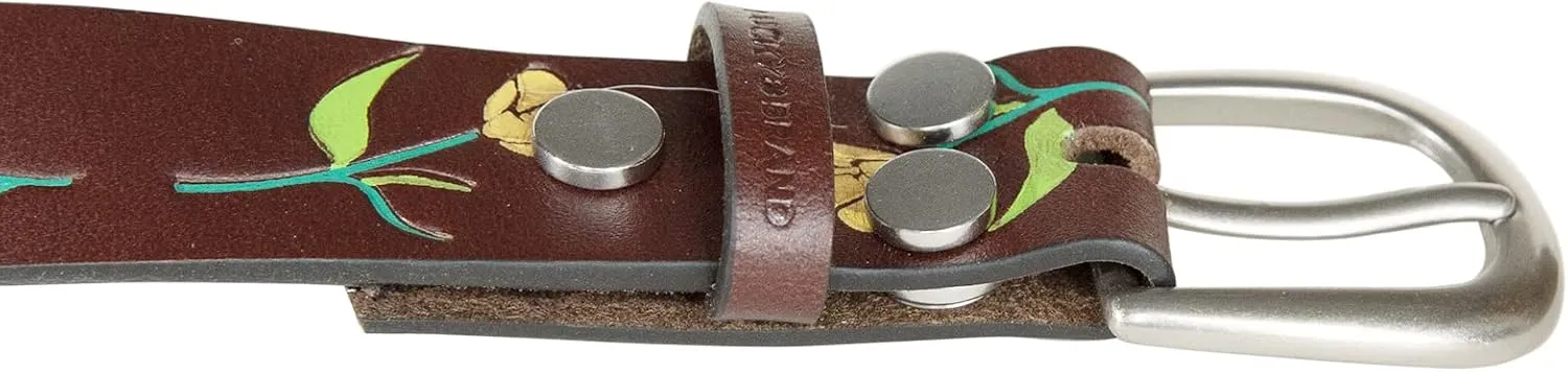 Lucky Brand Women's Leather Bold Fashion Statement Belts