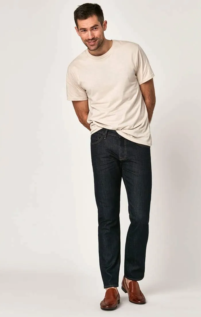 Mavi Men's Zach Regular Rise Straight Leg Jeans