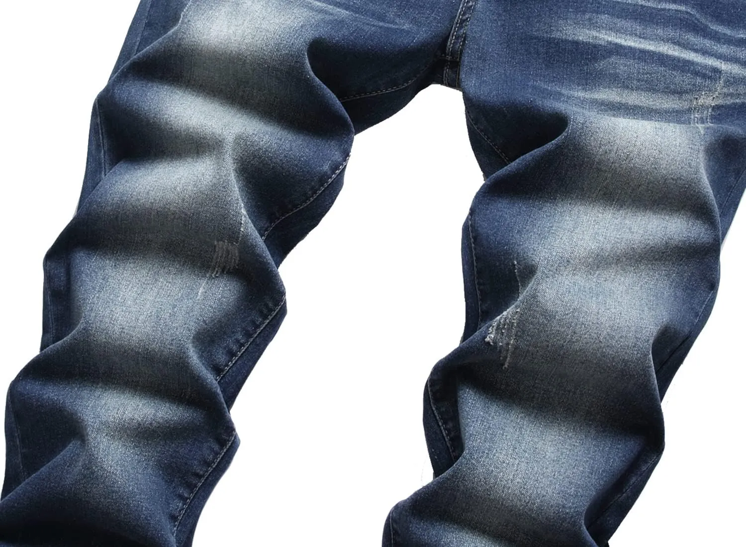 Men's Ripped Jeans Slim Fit Stretch Jeans Distressed Fashion Comfort Pants