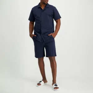 MENS ZAFF NAVY JOGGER SHORTS