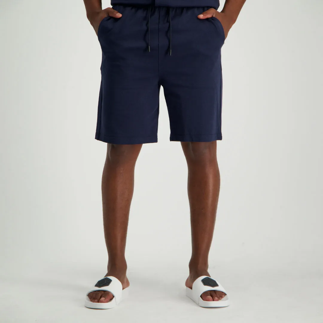 MENS ZAFF NAVY JOGGER SHORTS