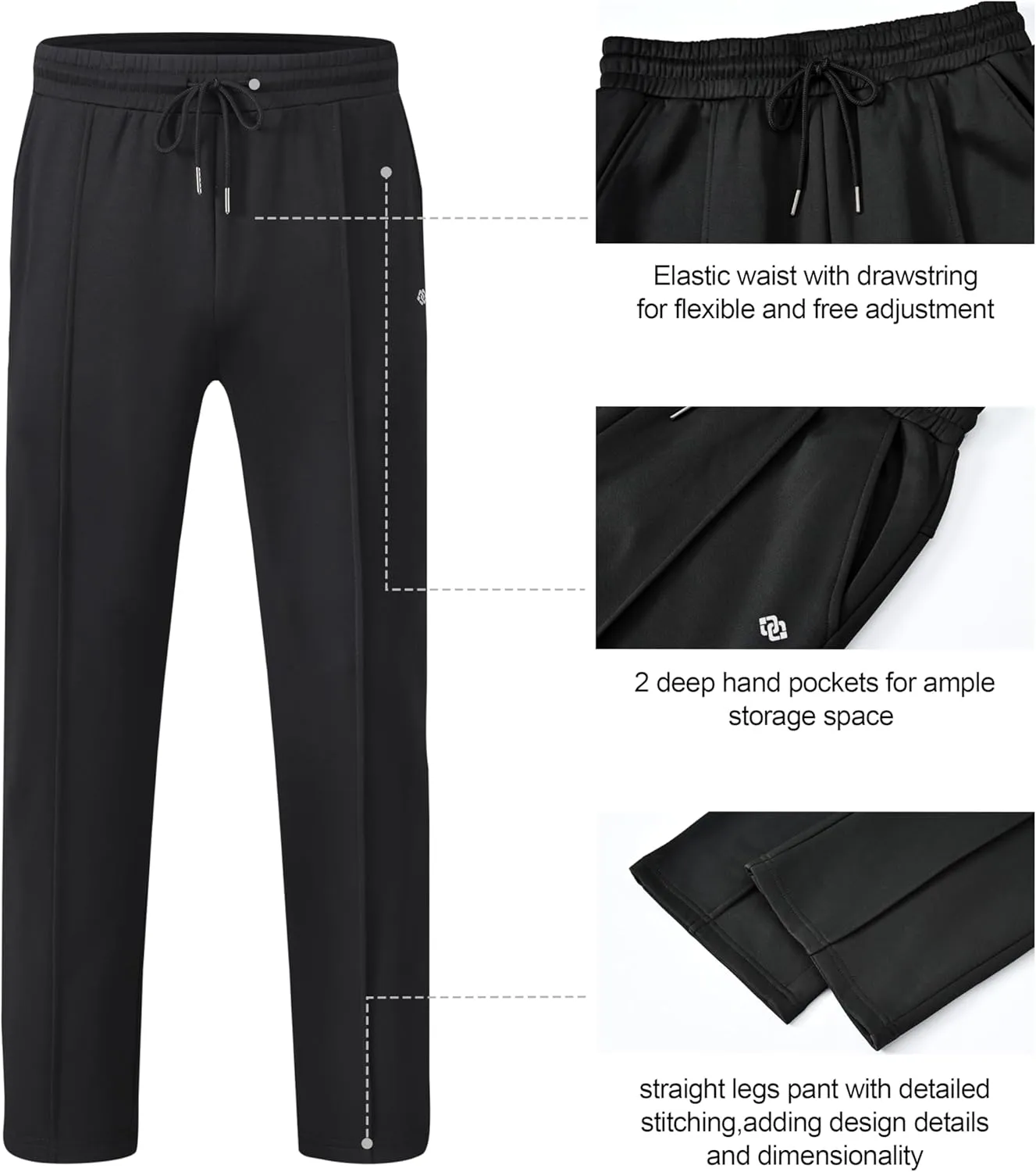 MoFiz Mens Tracksuit Jogging Sports Sweatsuit Comfortable Outfits Casual Athletic Pants Full zip Jacket 2 Piece