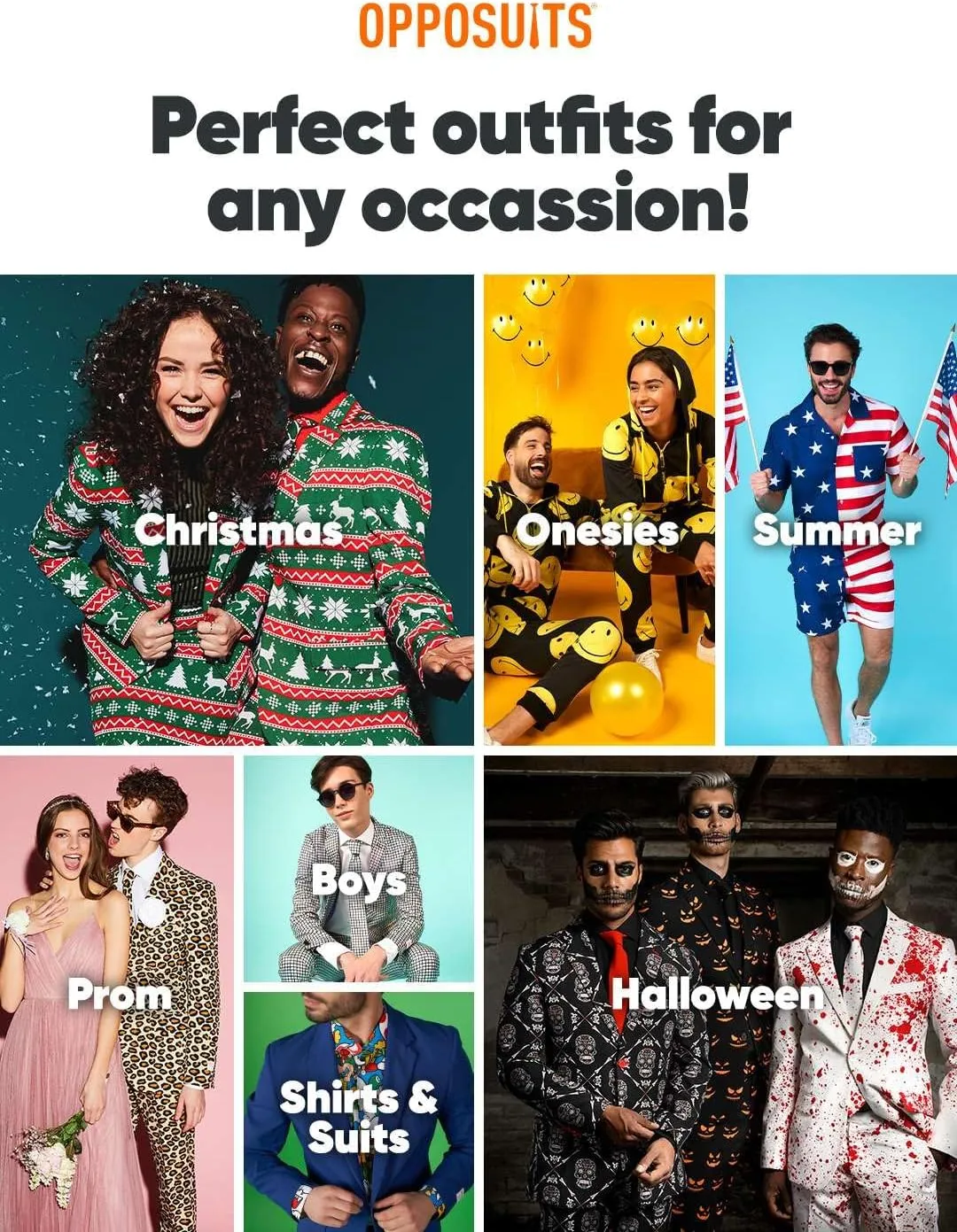 OppoSuits Men's Costume