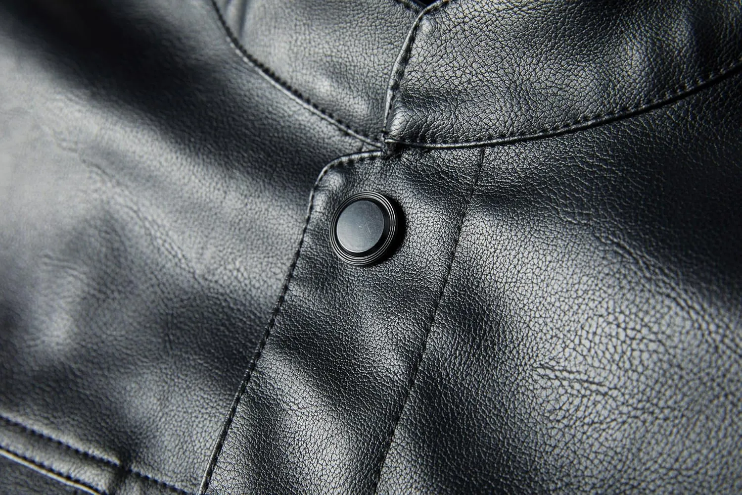 Rock & Roll, Skull Music Punk Headphone Mohawk Hair Personalized Mens PU Leather Vest Coat Custom Jacket