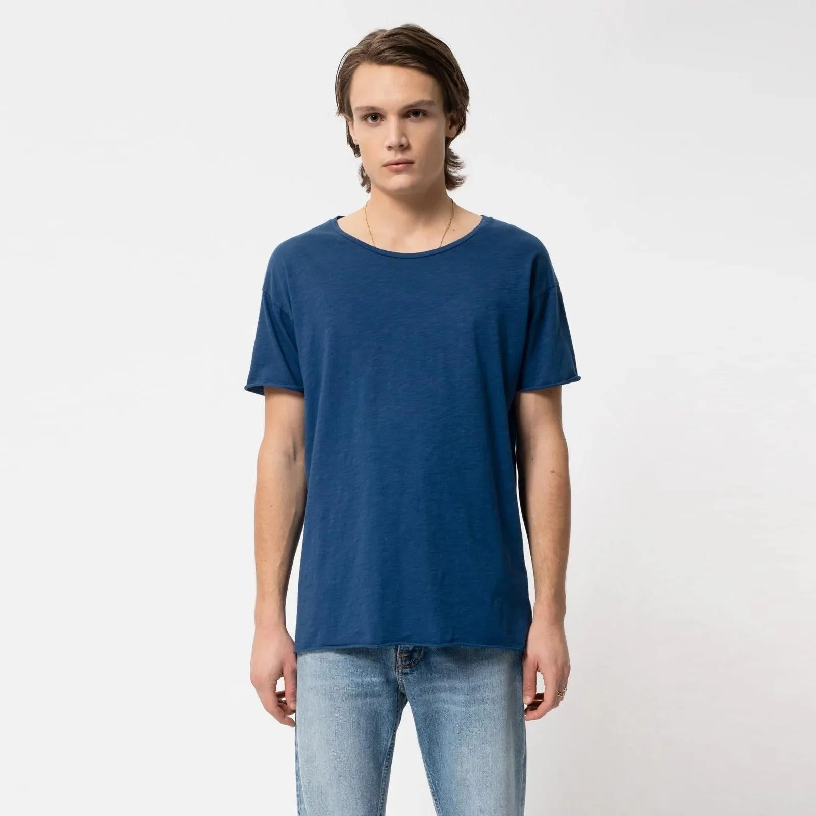 Roger Slub Tee (Blue)