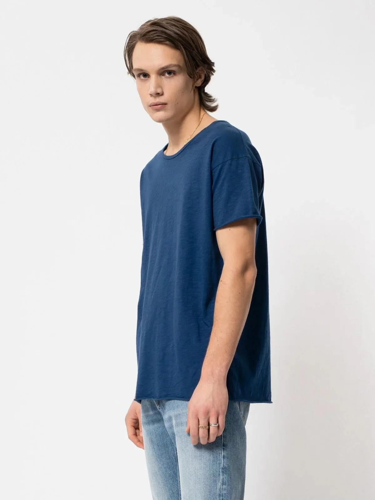 Roger Slub Tee (Blue)