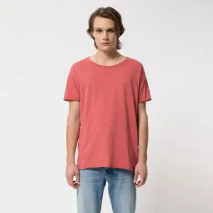 Roger Slub Tee (Dusty Red)
