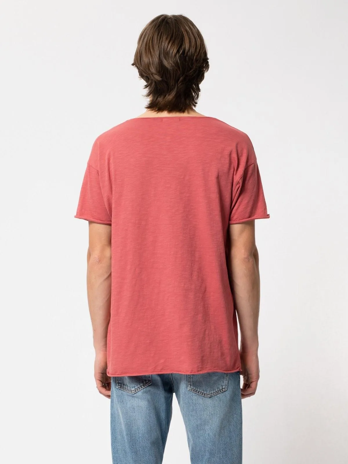 Roger Slub Tee (Dusty Red)
