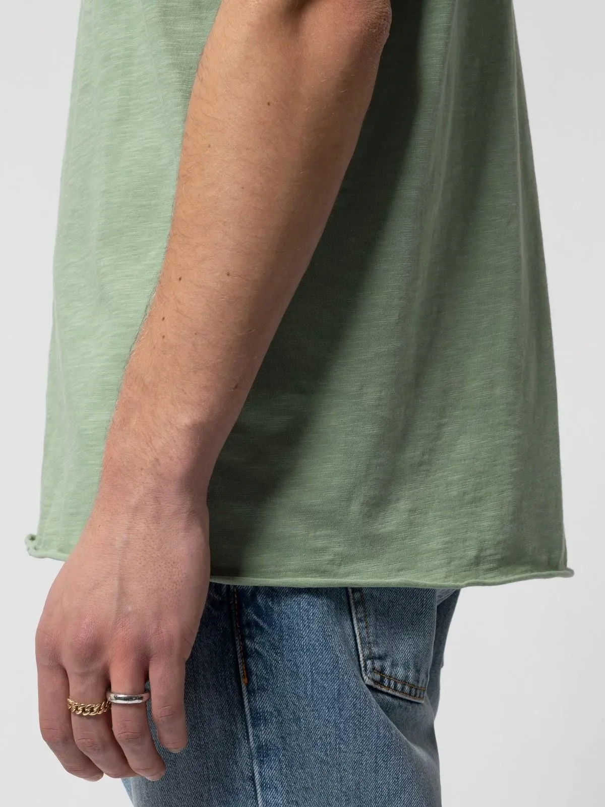 Roger Slub Tee (Pale Green)
