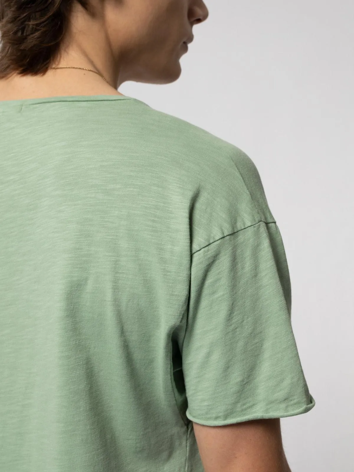 Roger Slub Tee (Pale Green)