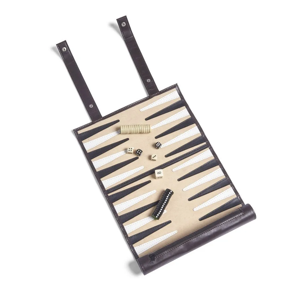 Roll Up Backgammon Set