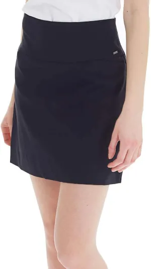 SC&CO Women's Comfortable Stretch Double wraparoand Skort (X-Small, Black)