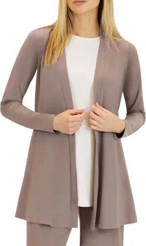Selousua Women's Long Sleeve Peplum Cardigan - Comfortable & Easy Care Knit Cardigan with Pockets for Women