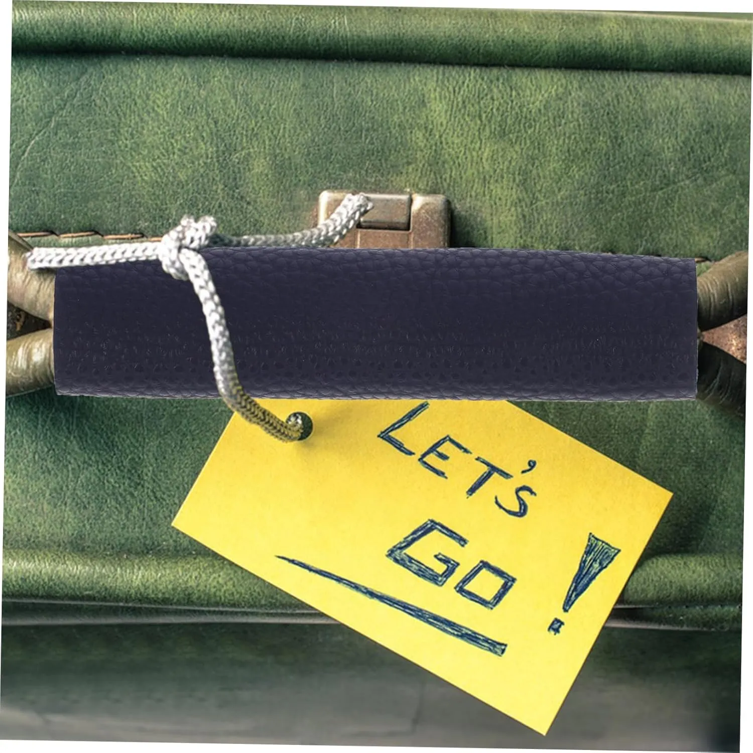 Sets Suitcase Belts Luggage Strap Bag Handle Wraps Pu Leather Covers for Suitcase Handle Accessory for Handbags Comfortable Hand Protector for Shopping and Banquets Pcs
